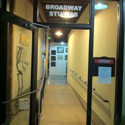 Broadway Studios - The front door.
