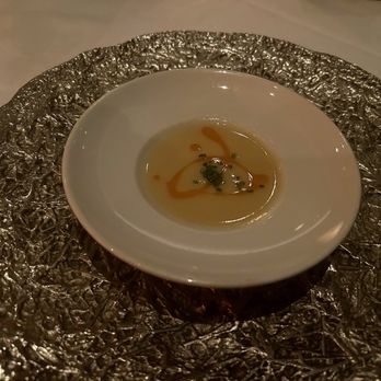 Gary Danko - Sweet Corn Soup - New American Near Me - San Francisco, California Gary Danko - Sweet Corn Soup - New American Near Me - San Francisco, California
