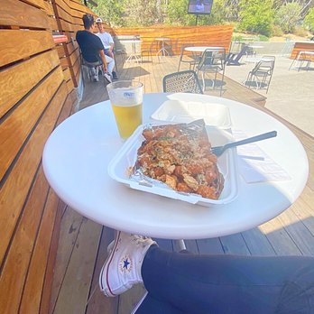 Dirty Birds - Patio + Buffalo Blue Tots + Elysian Contact Haze - Chicken Wings Near Me - La Jolla, California