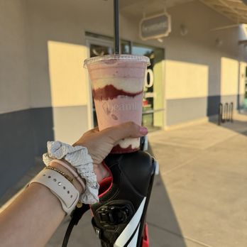 Club Studio - Strawberry Shortcake Protein Smoothie - Gyms Near Me - Walnut Creek, California Club Studio - Strawberry Shortcake Protein Smoothie - Gyms Near Me - Walnut Creek, California