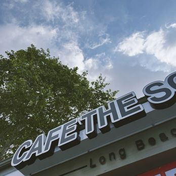 Cafe The Scoop - Signage - Cafes Near Me - Long Beach, California