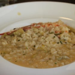 Le Martina - Risotto artichauts & gambas