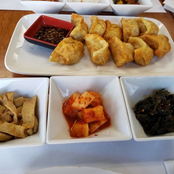 Arisu Korean Restaurant - Banchan, Yaki Mandoo. - Korean Near Me - Leominster, Massachusetts