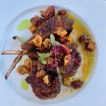 Watertable - I'll Grilled Baby Lamb Chops* - New American Near Me - Huntington Beach, California