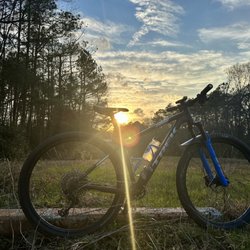 The Hub Bicycles - Sunset pic of bike from the hub