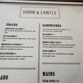 Horn and Cantle - New American Near Me - Big Sky, Montana
