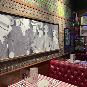 Buca di Beppo Italian Restaurant - Infamous Al Capone booth... lol. - Italian Near Me - San Diego, California Buca di Beppo Italian Restaurant - Infamous Al Capone booth... lol. - Italian Near Me - San Diego, California