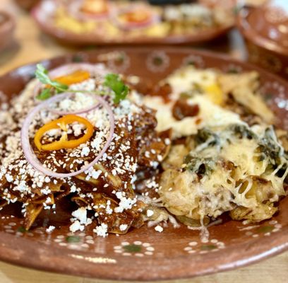 Los Chilaquiles Mexican Breakfast by null