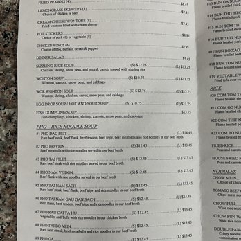 Pho Noodle - Menu - Vietnamese Near Me - Reno, Nevada Pho Noodle - Menu - Vietnamese Near Me - Reno, Nevada