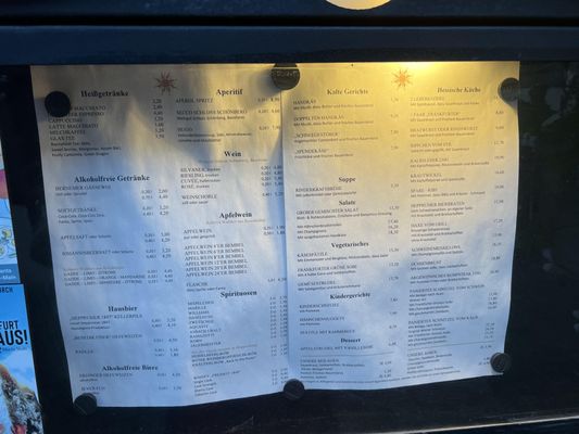 Menu photo 2 Zur Sonne Alsbach-Hähnlein, HE Menu photo 2 Zur Sonne Alsbach-Hähnlein, HE