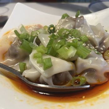 Corner Dumpling House - Pork wonton in chili oil - Pan Asian Near Me - Cincinnati, Ohio