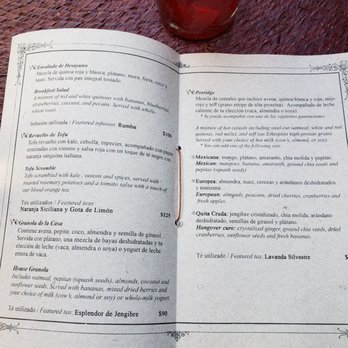 Néctar - Menu (breakfast 2/3) - Breakfast & Brunch Near Me - San Miguel de Allende, GUA Néctar - Menu (breakfast 2/3) - Breakfast & Brunch Near Me - San Miguel de Allende, GUA
