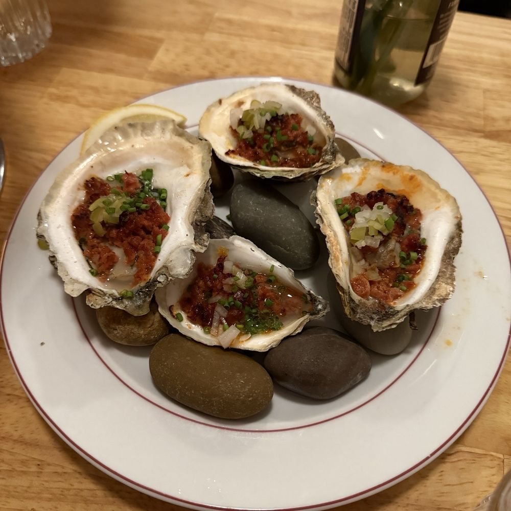 Chorizo oysters Chorizo oysters