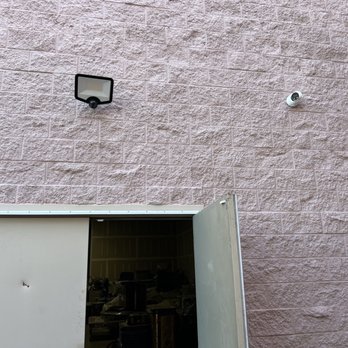 Sky I Technology - Exterior wall Mounted camera with LED sensor light. - Home Network Installation Near Me