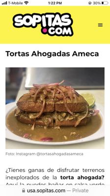 Tortas Ahogadas Ameca by null