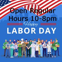 Target Master - Open Regular Hours on Labor Day 10am-8pm