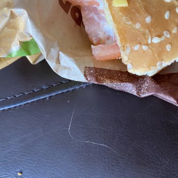 Burger King - Hair in my whopper - Burgers Near Me - Noblesville, Indiana