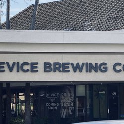Device Brewing Company - Their sign is up!