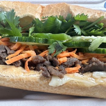 Roostar Vietnamese Grill - Chopped Ribeye Banh Mi - Vietnamese Near Me - Houston, Texas