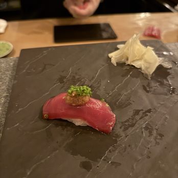 Tsumo Omakase - zuke akami - Japanese Near Me - New York, New York Tsumo Omakase - zuke akami - Japanese Near Me - New York, New York