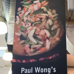 Paul Wong's Chinese & Sushi - Sign of a nice lunch!