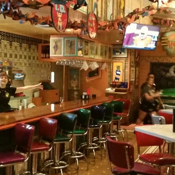 Chuy's - The bar area with a happy bartender.. - Mexican Near Me - Orlando, Florida