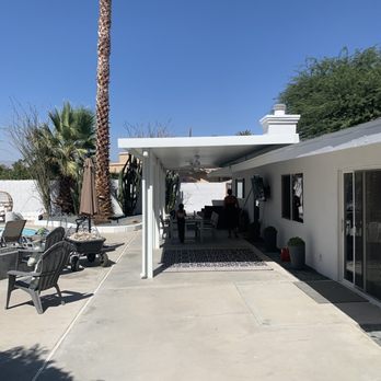 Valley Patios - Roof mounted patio cover - Patio Coverings Near Me - Palm Desert, California Valley Patios - Roof mounted patio cover - Patio Coverings Near Me - Palm Desert, California