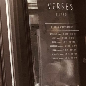 Verses Bistro - French Near Me - Montreal, Quebec Verses Bistro - French Near Me - Montreal, Quebec
