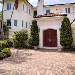 Gables & Grove Painting - Exterior painting completed with precision to restore and enhance the look of this Mediterranean-style property.
