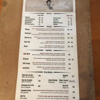 Full City Coffee House - Menu - Coffee & Tea Near Me - Buenos Aires, C