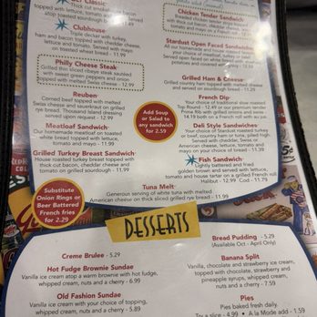 Stardust Diner - Menu November 2025 - American Near Me - Vancouver, Washington Stardust Diner - Menu November 2025 - American Near Me - Vancouver, Washington