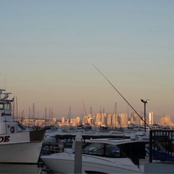 Ketch Grill & Taps - view from outdoor seating area - Salad Near Me - San Diego, California