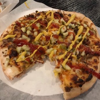 The Beerhouse - Cheeseburger pizza - Sports Bars Near Me - Urbandale, Iowa The Beerhouse - Cheeseburger pizza - Sports Bars Near Me - Urbandale, Iowa