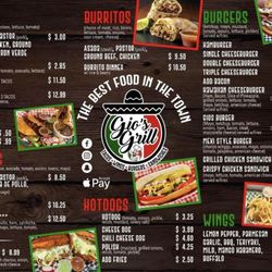 Gio’s Grill - Gio's grill is located inside the mobile gas station
STOP BY & GIVE US A TRY