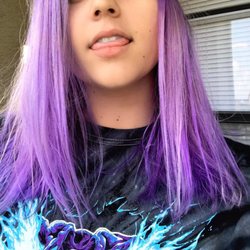 Jenn Lintzenich at Salon 2510 - Client selfie .... lilac love