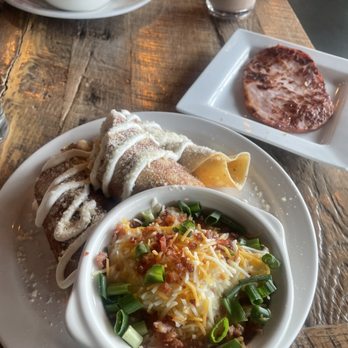 Aviary Cafe - Farmers Park - Grits, Savory Crepes, Ham, and Brussel Sprouts! - French Near Me - Springfield, Missouri