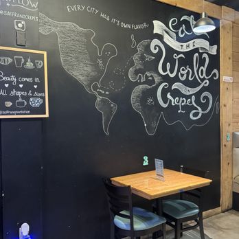 Saffrano Crepes - Blackboard - Creperies Near Me - Plantation, Florida
