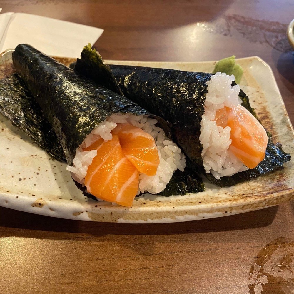 Torizen - Salmon hand rolls - Japanese Near Me - Schaumburg, Illinois Torizen - Salmon hand rolls - Japanese Near Me - Schaumburg, Illinois