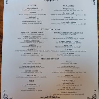 Freeland's Restaurant - Menu - New American Near Me - Carmel, Indiana
