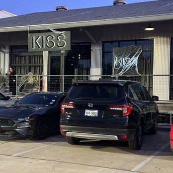 Kiss - Business Sign - New American Near Me - Houston, Texas Kiss - Business Sign - New American Near Me - Houston, Texas