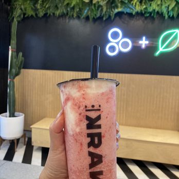 Krak Boba - 19. Strawberry Yakult - Coffee & Tea Near Me - Riverside, California Krak Boba - 19. Strawberry Yakult - Coffee & Tea Near Me - Riverside, California