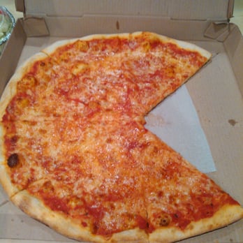 Pizza Gourmet Restaurant - 18" Plain Pie minus 2 Slices - Italian Near Me - Mamaroneck, New York