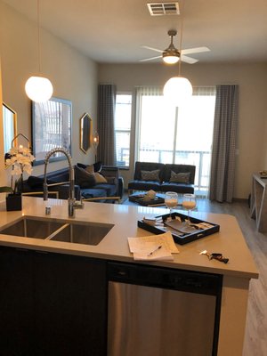 Green Leaf Lotus by null