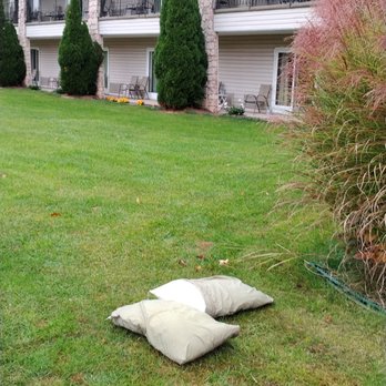 The Arborist Advocates - Threw bedding in our front yard - Tree Services Near Me