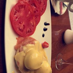 Smoked Salmon on Artisan Rustic White
