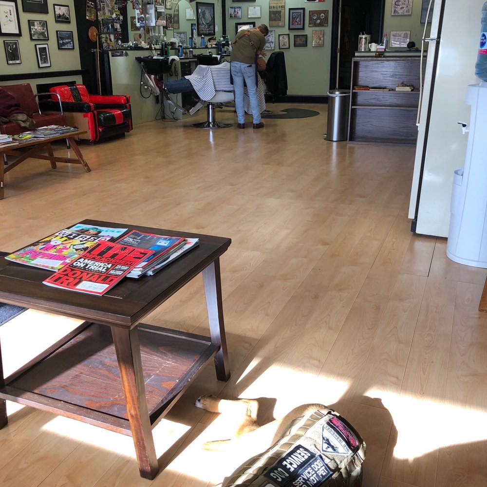 Choppers Old School Barber Shop - Waiting for haircut and beard trim. First time here excited to see how it is. - Barbers Near Me - Flemington, New Jersey Choppers Old School Barber Shop - Waiting for haircut and beard trim. First time here excited to see how it is. - Barbers Near Me - Flemington, New Jersey