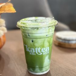 Kattea Boba House - Banana matcha