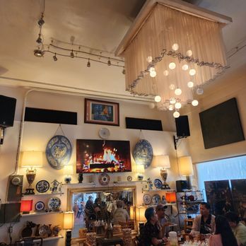 LA Rose Cafe - Decor reminds me of my Lola's house - Filipino Near Me - Los Angeles, California