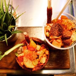 Piñata Mexican Snack Bar - Piñata cups. Ready!!