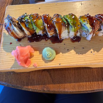 Wasabi - Dragon Roll - Sushi Bars Near Me - San Antonio, Texas